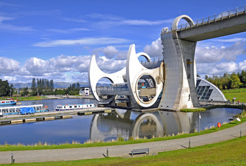Falkirk Wheel, Schottland