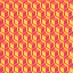 Abstract background. Reliefe cubes geometric composition.
