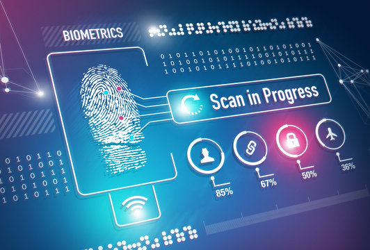 Biometrics Fingerprint Scan