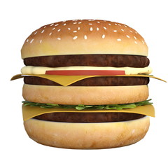 ハンバーガー
