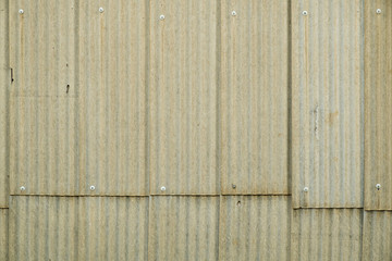 Corrugated iron
