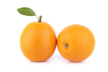 orange isolated on white background