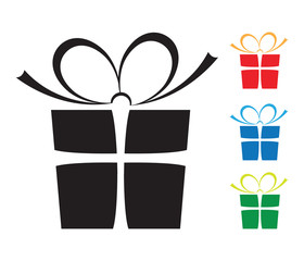 present silhouette group