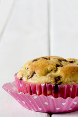 Single Banana Chocolate Chip Muffin