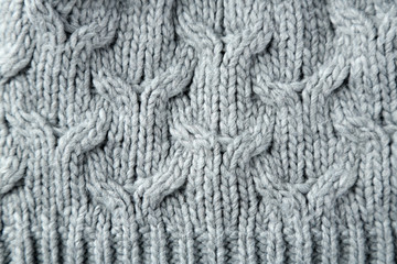 Abstract color knitted pattern background texture