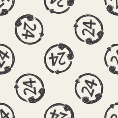 24 hours customer service doodle