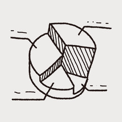infographic chart doodle drawing