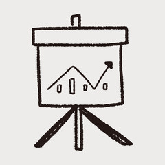 doodle whiteboard chart