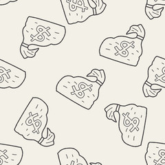 money bag doodle