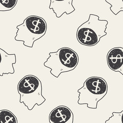 brain money doodle