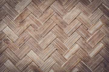 Bamboo weave texture and background