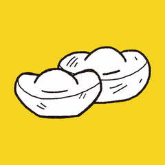 Chinese New Year; Gold ingot means 