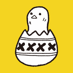 Easter egg doodle