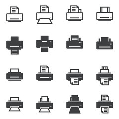 Print icons