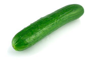 cucumber isolated on white background