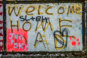 Overpass Graffiti 4
Graffiti on overpass near Allyn, WA

