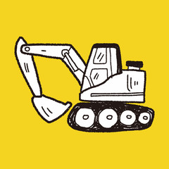 Excavator doodle