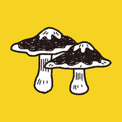 Mushroom doodle