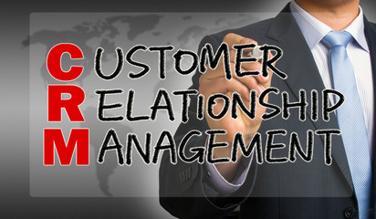 customer relationship management concept