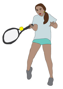 Tennis player
