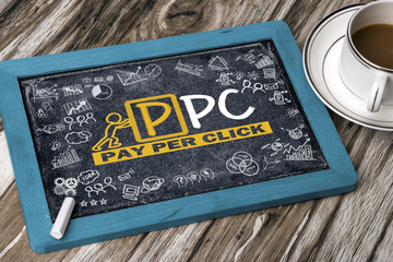 pay per click concept