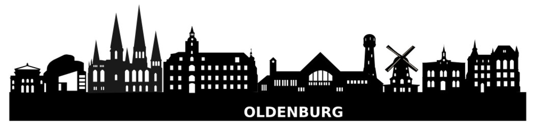 Fototapeta premium Skyline Oldenburg