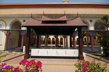 Ablution of The Putra Nilai Mosque in Nilai