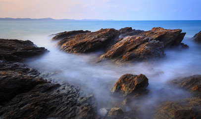 Obraz premium sunrise in sea