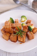 grilled tofu
