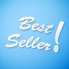 Best seller paper vector background