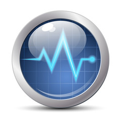 Vector diagnostic icon