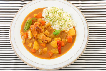 美味しそうなカレーライス