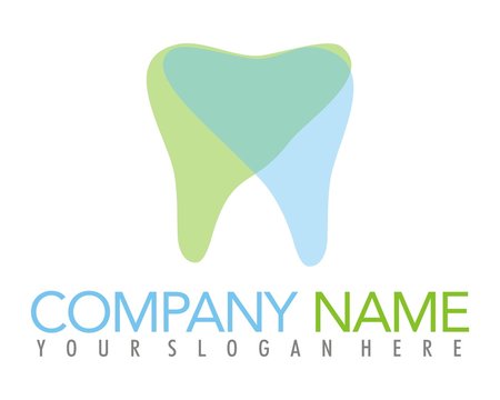 tooth dental health logo image vector
