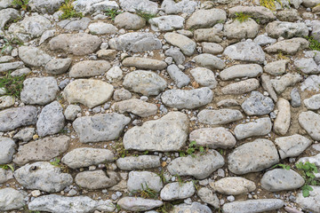 Textura de piedras.