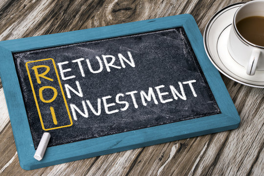 ROI concept: return on investment