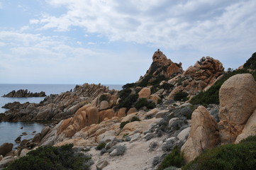 Fototapeta na wymiar CAPU DI MURU - Calu Orzo (Corsica)