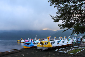 Lake Hakone, Japan..
