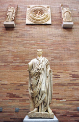 Roman sculpture, Merida, Extremadura, Spain