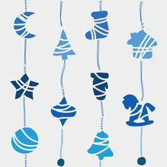 Christmas seamless pattern Vector eps10