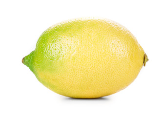 Beautiful ripe lemon. 