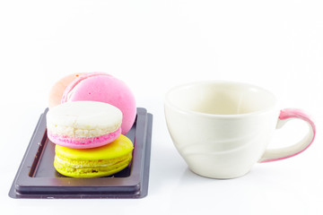 macaron and cup