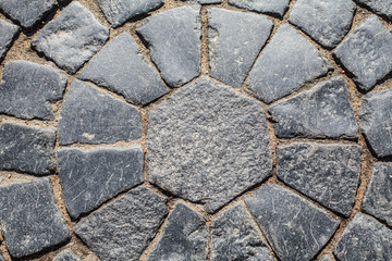 Old town paving