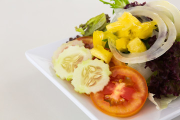 Fresh vegetable salad