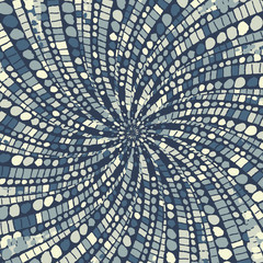 Abstract doodle background. Zentagle. Spiral.