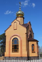 Fototapeta na wymiar Chapel of Sacred Great martyr Ekaterina