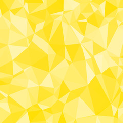 Abstract Yellow Triangle Geometrical Background, Gold Pattern