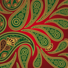 paisley background