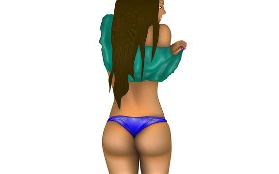 Chica playa neo