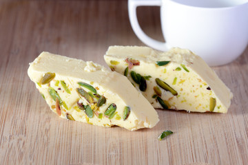 halvah with pistachio