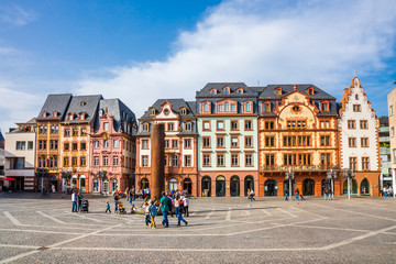 Fototapeta na wymiar Mainz Domplatz 